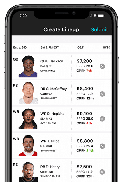 Fantasy Football - Play FREE on DraftKings