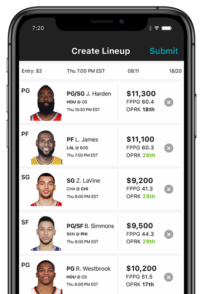 Draftkings App Android